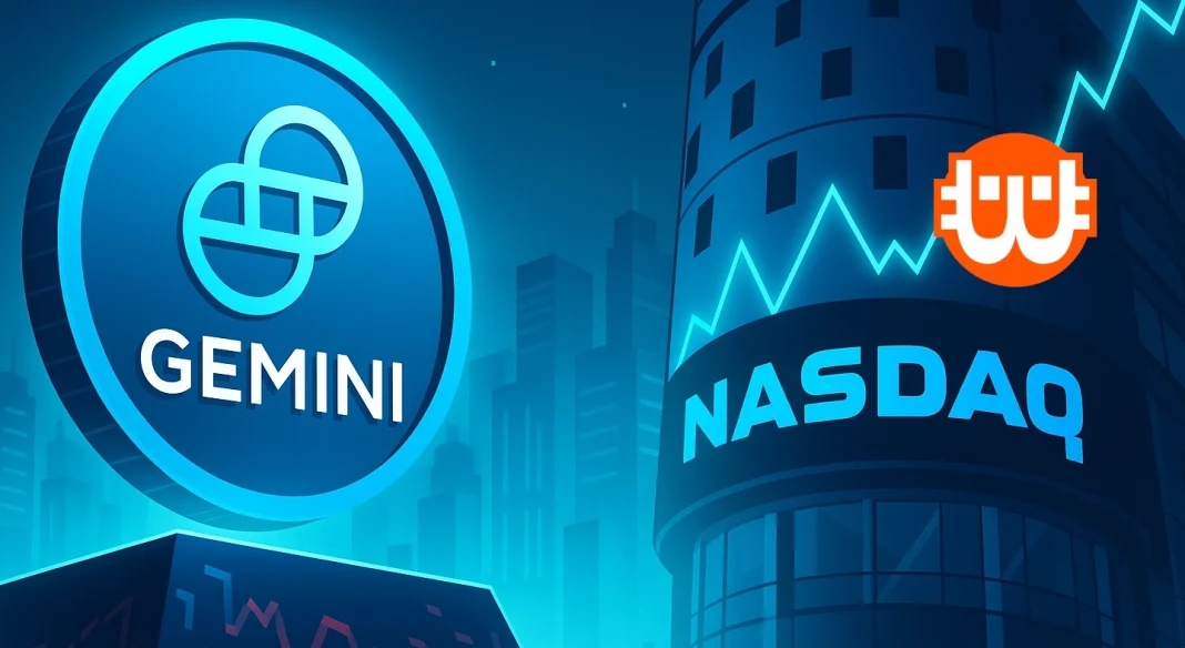 Nasdaqra menne a Gemini kriptotőzsde