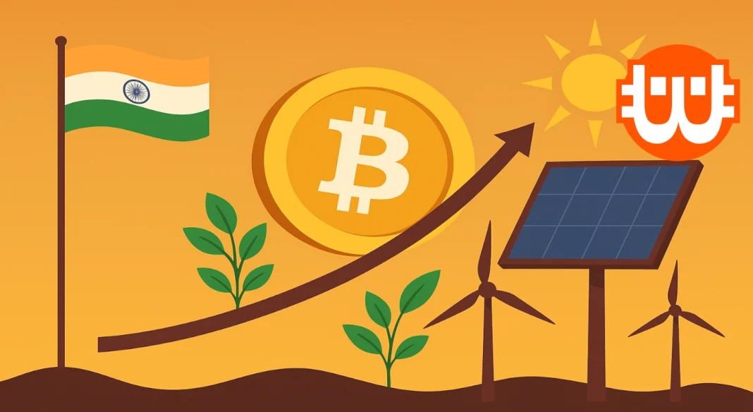 India új Bitcoin-stratégiája: megújuló energiával a pénzügyi függetlenség felé