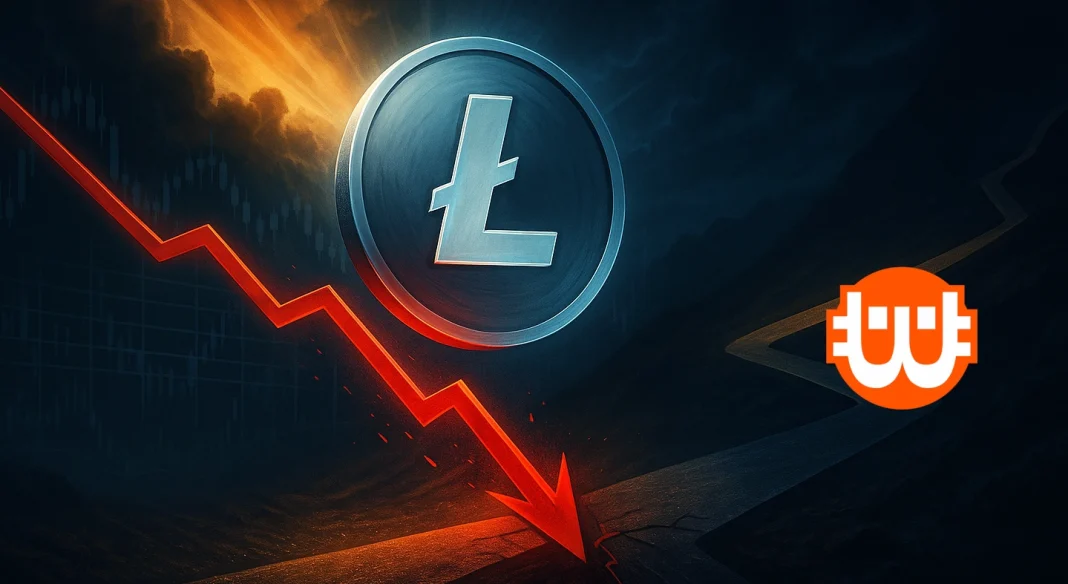 A Litecoin árfolyam letört a trendvonal alá – hamis jel vagy valódi trendforduló?