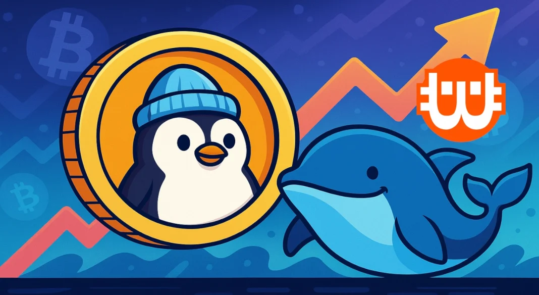 A Pudgy Penguins mémcoin titka: miért vonzza ennyire a bálnák figyelmét?
