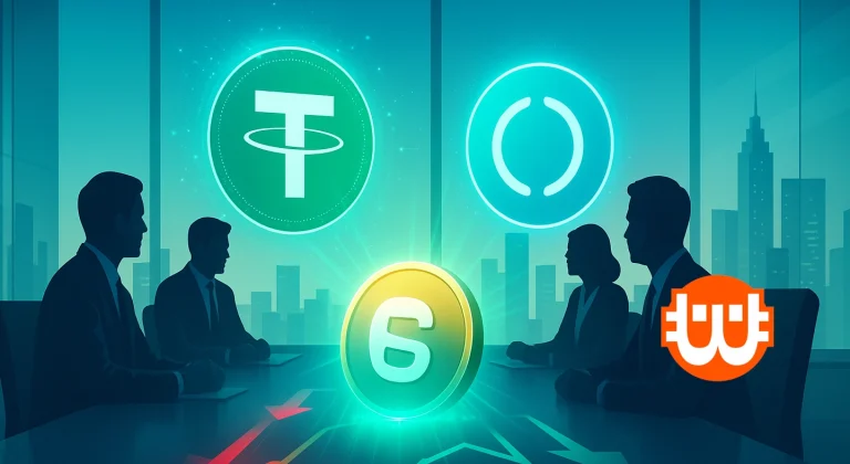 Banki vezetőkkel tart közös egyeztetést a Tether és a Circle