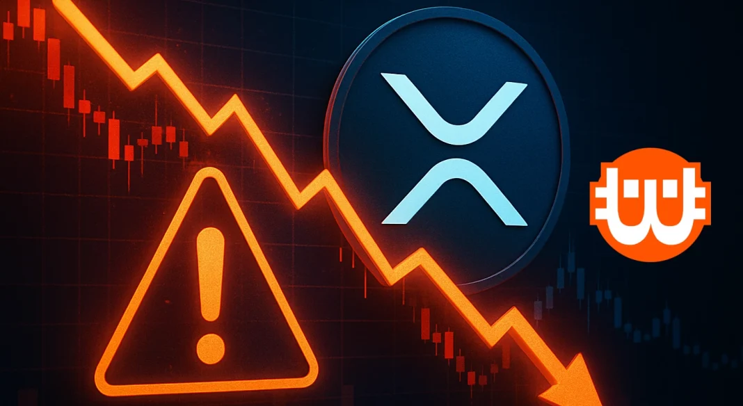 Veszélyben az XRP árfolyama: újabb zuhanás várható?