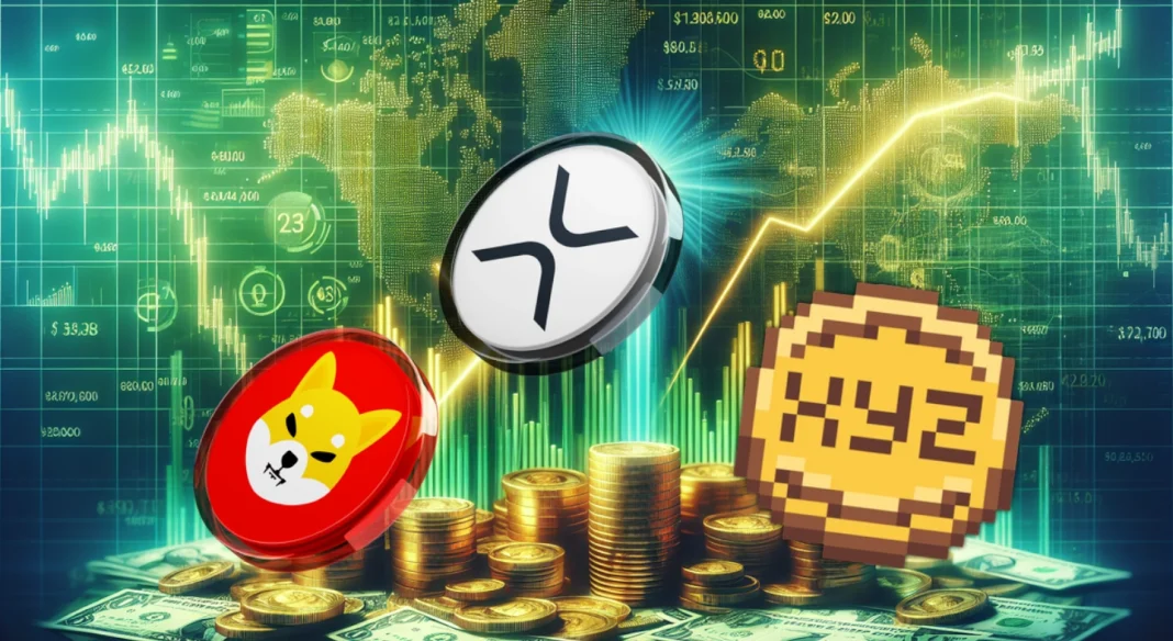 A Ripple (XRP) és a Shiba Inu (SHIB) háromszámjegyű növekedést érhet el 2025-ben