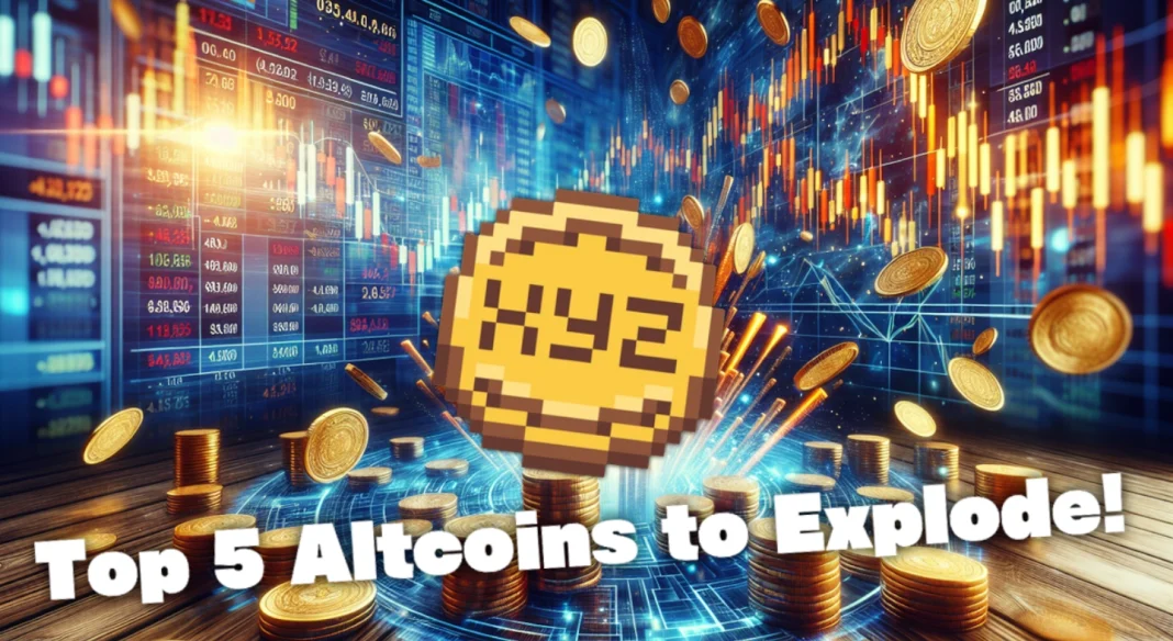 5 olcsó altcoin brutál potenciállal — pontos támaszok, ellenállások
