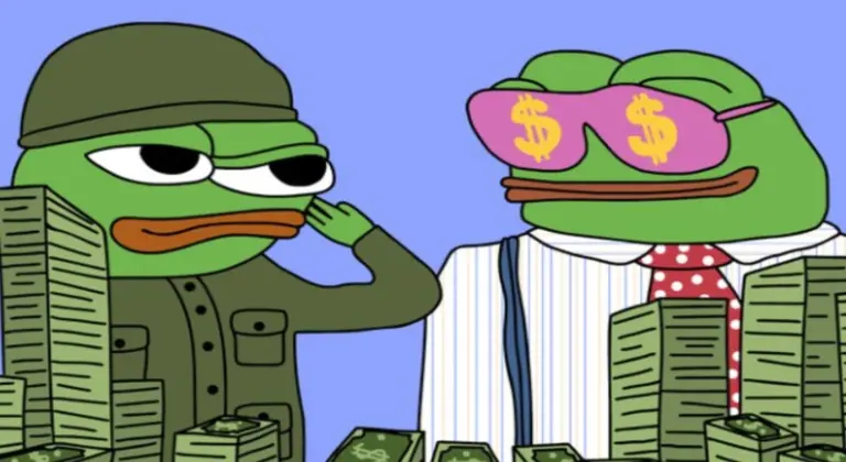 A WEPE béka tokenégetéssel veszi be a Solanát