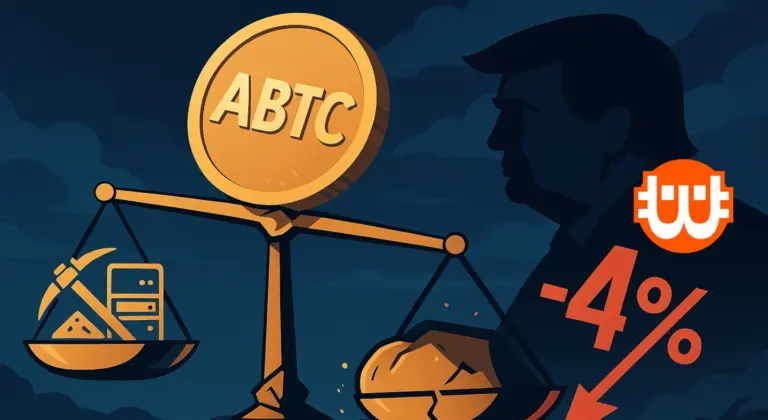 Trump bányász cége gondban? ABTC részvény 4%-ot esett