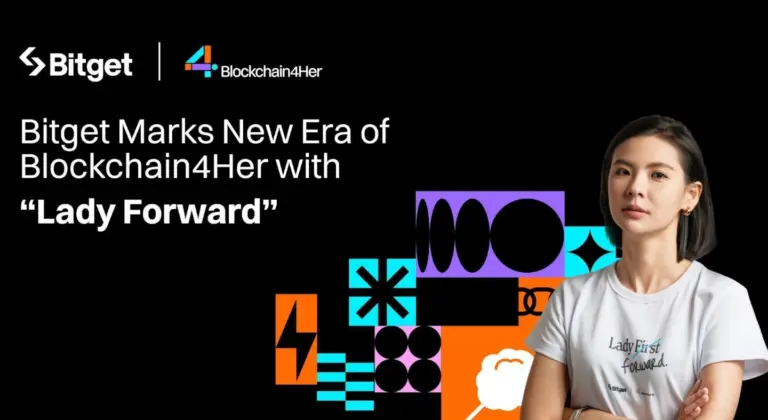 A Bitget új korszakot nyit a Blockchain4Her programban a „Lady Forward” kezdeményezéssel