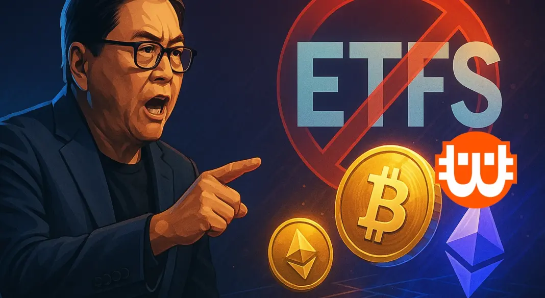 Kiyosaki: „Az ETF-ek a veszteseknek valók” – de miért dicséri Trump rendeletét?