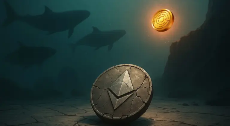 Az Ethereum 4000 dollár alá zuhant: a bálnák már az új 1000%-os alternatívát figyelik