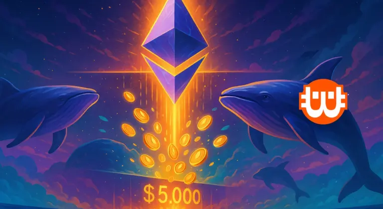 Az Ethereum közel az 5000 dolláros áttöréshez – bálnák 500.000 ETH-t vontak ki a tőzsdékről