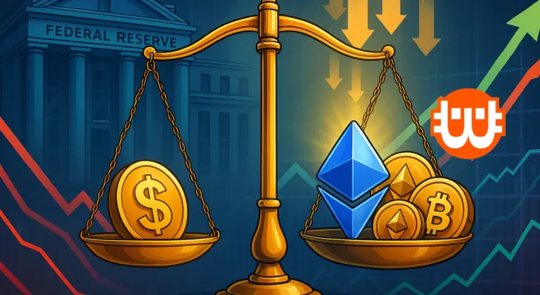 A Fed kamatcsökkentésének hatása a kriptopiacra és a gazdaságra