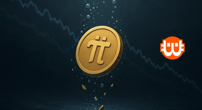 Újabb mélyponton a Pi coin – visszaeshet 0,05 dollárra is?