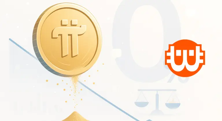 Pi Network árfolyam 90%-ot zuhant – közel a nullához?