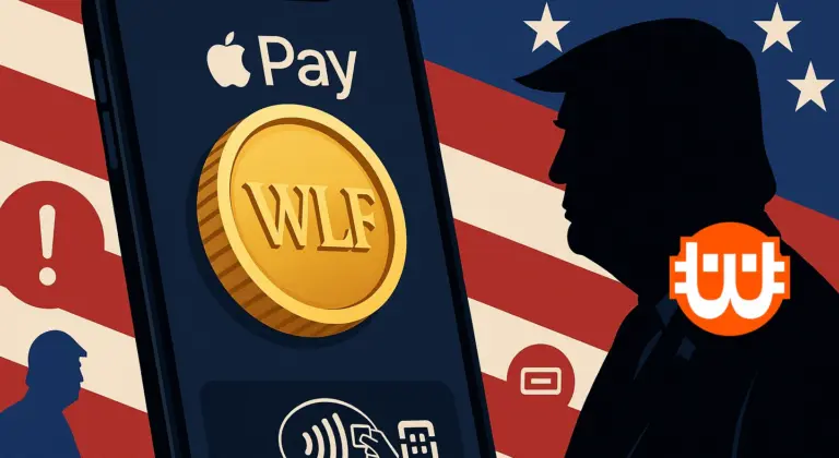Trump-támogatott WLF új szintre lép: stablecoin az Apple Pay-ben