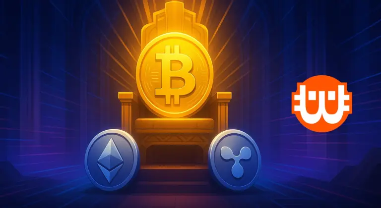 Felejtsd el a flippeninget, az XRP és az ETH egyhamar nem veszi el a Bitcoin trónját