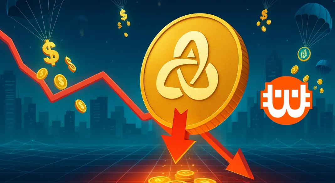 ASTER árfolyama beszakadt – airdrop nyomás alatt a piac
