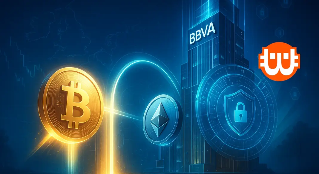 Bitcoin és Ethereum kereskedés banki biztonsággal – a BBVA újítása Európában