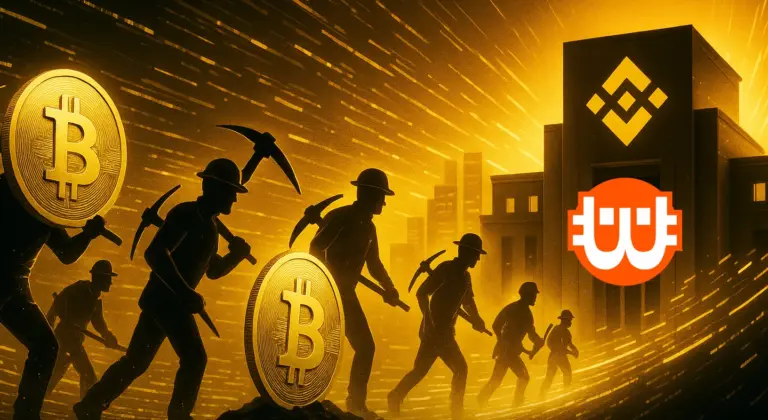 Tömegesen áramolnak a Binance-re a bitcoin bányászok