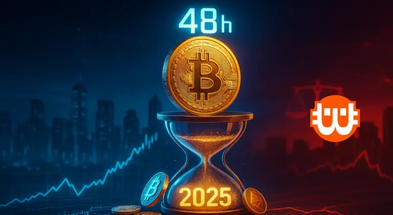 A Bitcoin előtt kritikus 48 óra – eldőlhet 2025 hátralévő része