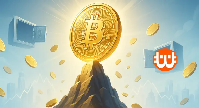 A bitcoin történelmi csúcsot döntött, miközben a tőzsdéken tárolt készlet hatéves mélypontra esett