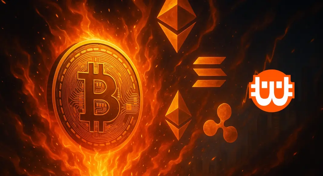 „Uptober” beindult: a Bitcoin új rekordot döntött, a kriptopiac lángra kapott