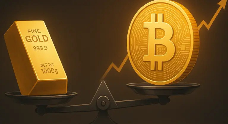 Arany vs. Bitcoin – CZ szerint elkerülhetetlen a „flippening”, a piac már reagál