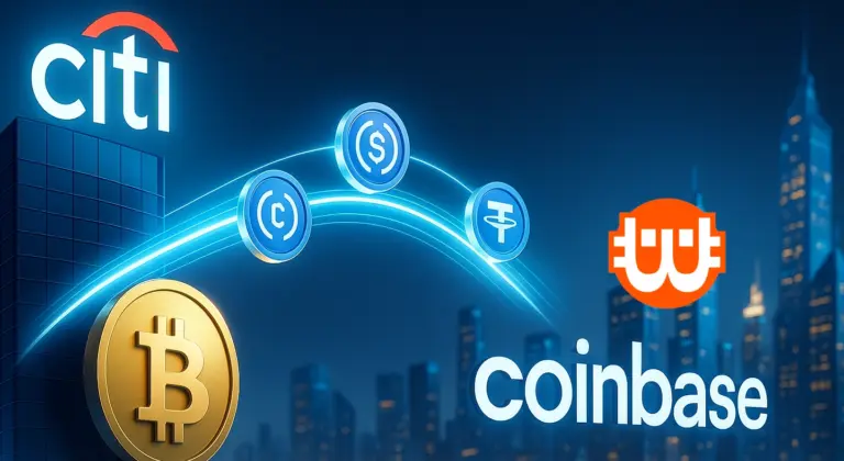 Citigroup és Coinbase: partnerségi áttörés a stablecoin piacon