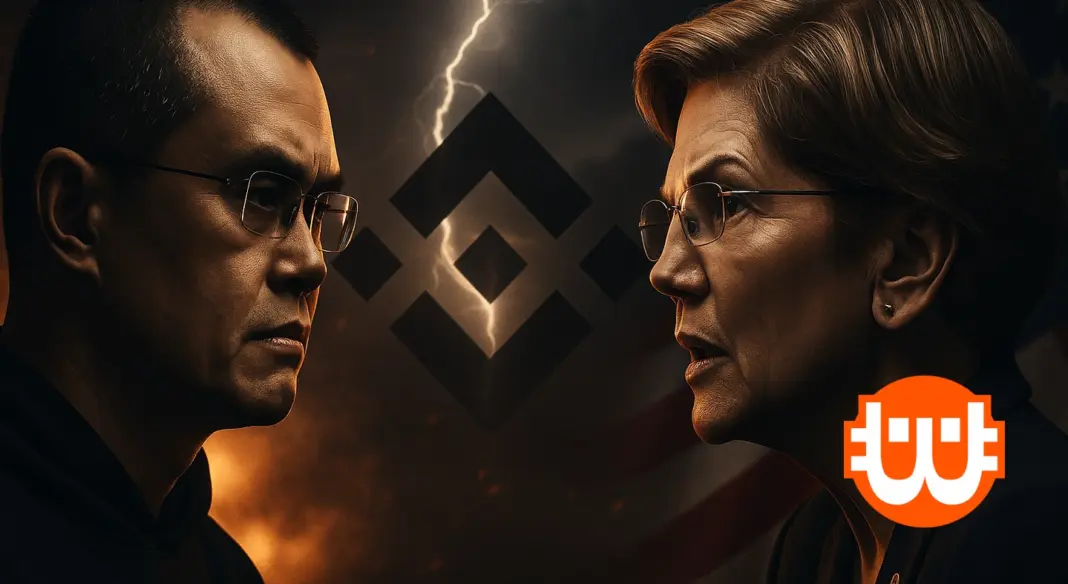CZ és Elizabeth Warren politikai konfliktusa a kriptóipar körül