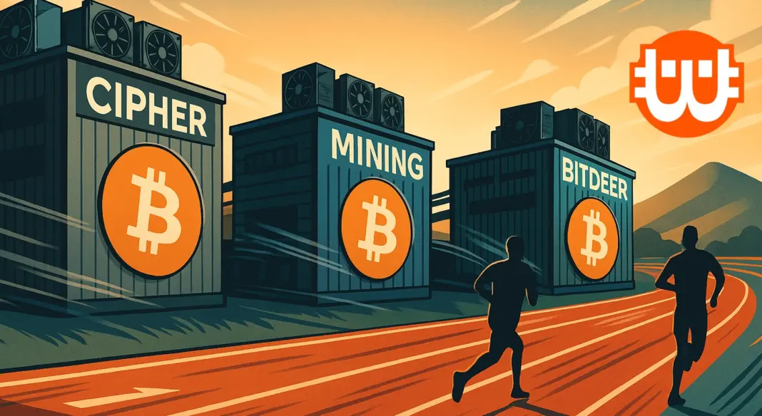 Kezdődik a hashráta-háború: a középszintű Bitcoin-bányászok előretörnek