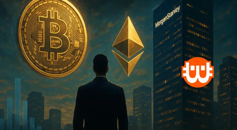 Morgan Stanley 2–4%-os kriptovaluta-kitettséget javasol ügyfeleinek portfólióiban