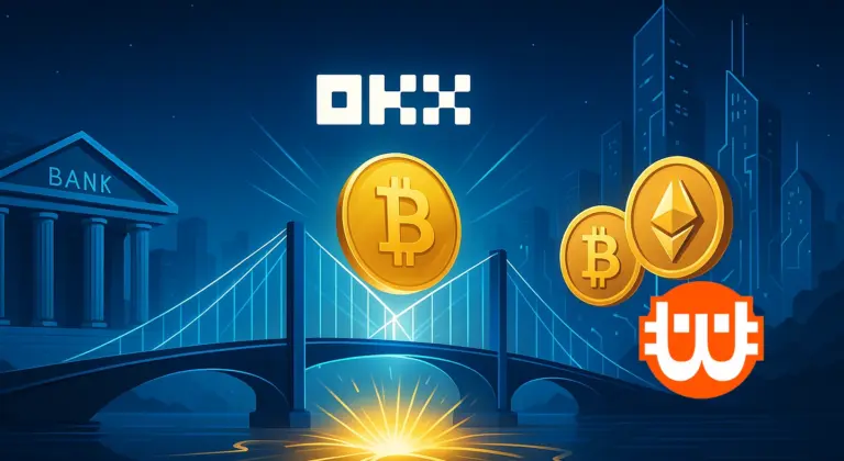 Hidat épít a bankvilág és a kripto közé az OKX