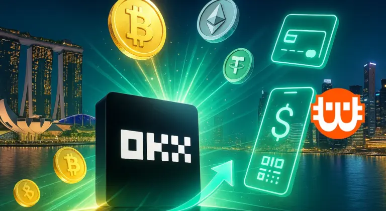 Kripto fizetések indulnak Szingapúrban az OKX segítségével