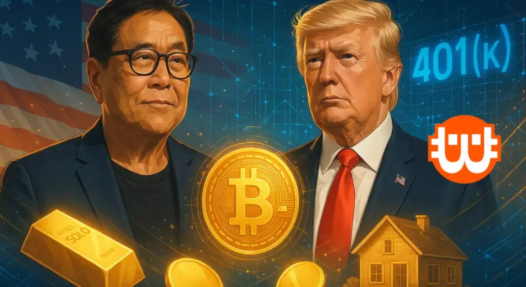 Robert Kiyosaki támogatja Trump új 401(k) reformját