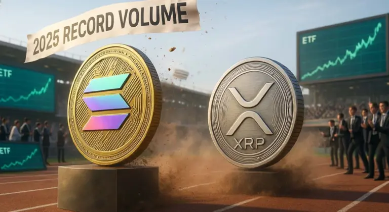 A Solana ETF-ek megdöntötték az XRP rekordját – 2025 legnagyobb első napi forgalmát produkálták