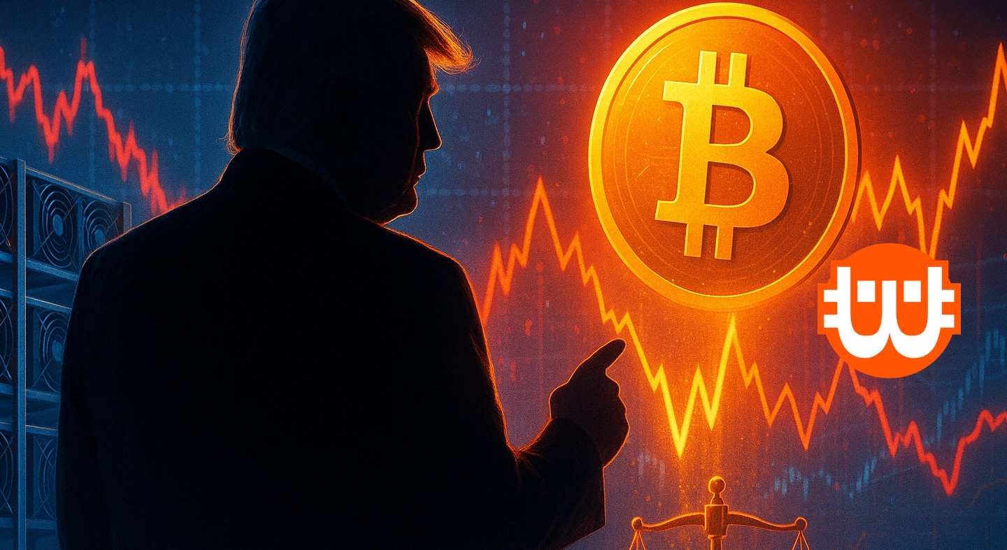 Trump bejelentésére emelkedett a bitcoin árfolyama