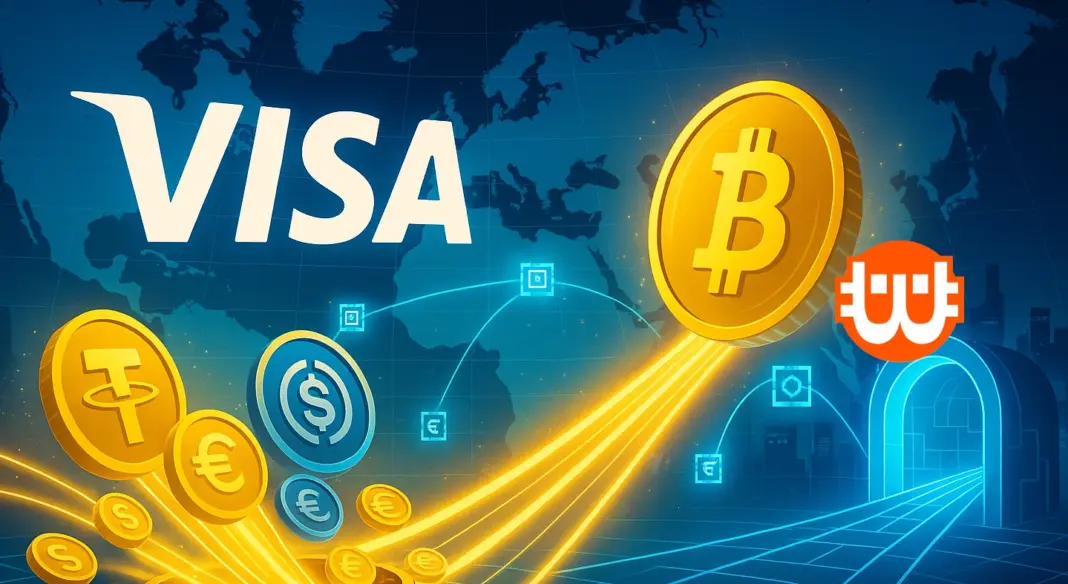 A Visa a stablecoinokra építi az új határon átnyúló fizetési rendszerét