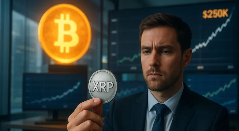 Rejtett drágakő vadász osztja meg a XRP reális árát 2025 végére, ha a Bitcoin eléri a 250.000 dollárt