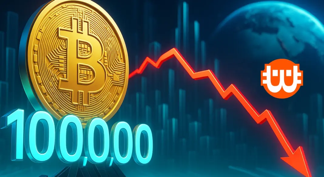 A Bitcoin letörte a 100.000 dollárt – az opciós piac durva esést vár