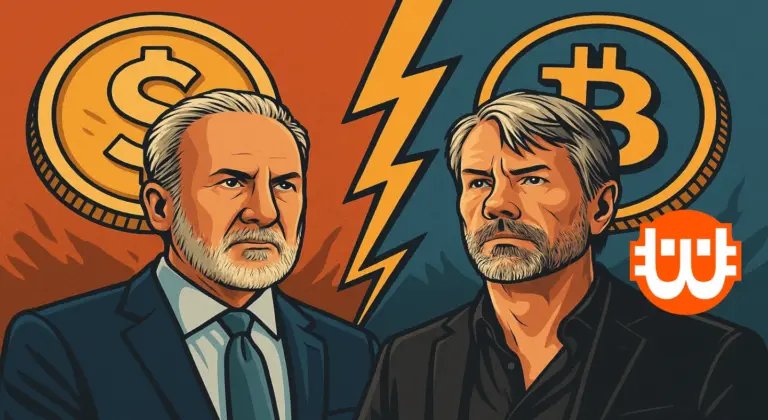 Peter Schiff ismét odaszúrt: „A Strategy csak papíron gazdagodott a Bitcoinnal”