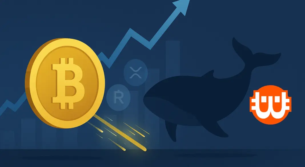 Kapitulálnak az új bitcoinbálnák, miközben erősödött az árfolyam