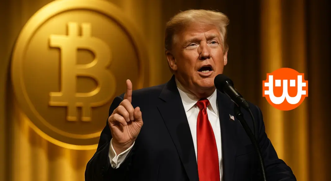Trump kriptovízójában Amerikai Bitcoin-nagyhatalomként szerepel