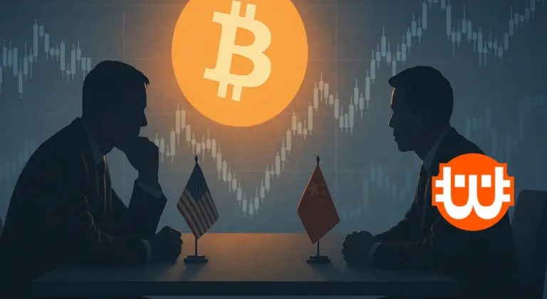 A kereskedelmi tárgyalások elcsendesedtek, a kriptopiac újra fél