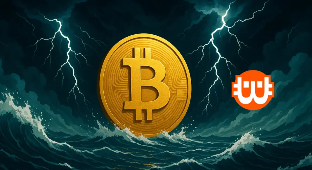 Vihar a piacon: újabb összeomlás felé tart a Bitcoin?