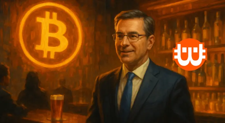 Jel a piacnak? A pénzügyminiszter feltűnt egy Bitcoin-bár megnyitóján