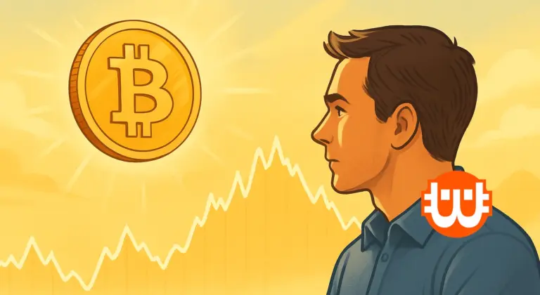 A Bitcoin újra zuhanni kezdett – közeleg a 100.000 dolláros teszt