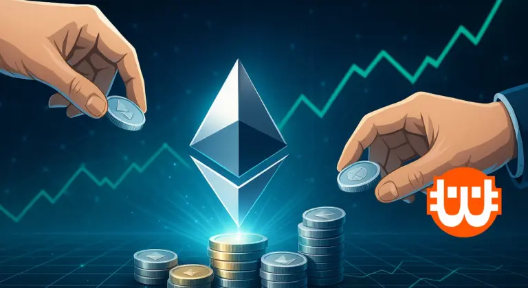 Tartósan halmozzák az Ethereumot a befektetők