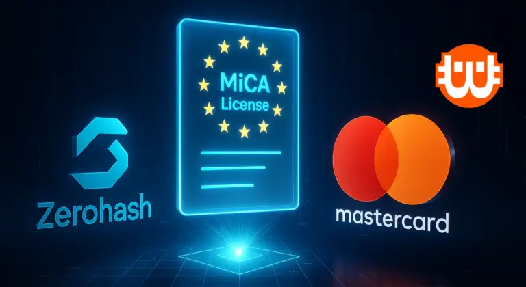 A Zerohash megkapta az EU MiCA-licencét, miközben a Mastercard 2 milliárd dolláros felvásárlásra készül?