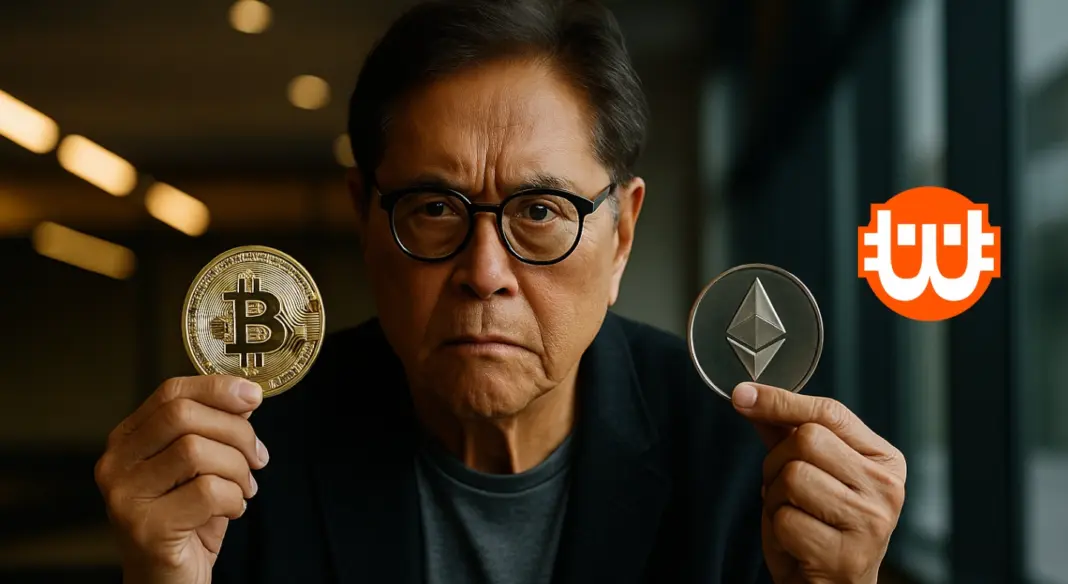 Robert Kiyosaki szerint jön a nagy összeomlás – csak a Bitcoin és az Ethereum nyújthat védelmet