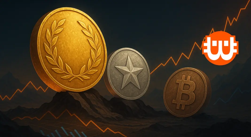 Tarolnak a tokenizált fémek: az arany és az ezüst megelőzte a bitcoint