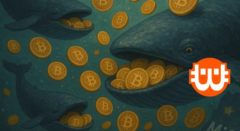 A Bitcoin-bálnák újra agresszívan gyűjtenek – közel két hónap után fordult meg a trend